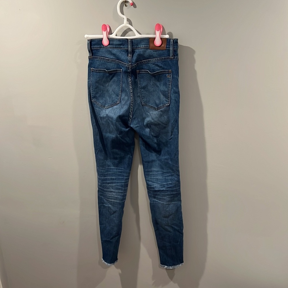 Madewell 10" High-Rise Skinny Jeans: Tulip-Hem Edition - Picture 7 of 9